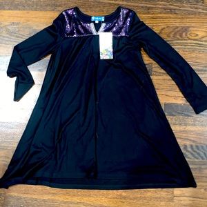 Girls Flowy sequin sparkly party dress size 10